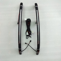 Poignée de porte centrale en bois de pêche avec interrupteur électrique pour Toyota Sienna – Modification de la poignée de porte centrale