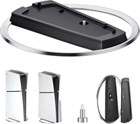 Support vertical pour console PS5, accessoires de base pour Playstation 5 Slim, support pour console PS5 Pro, support pour disque et version numérique