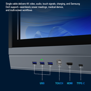 65-98 Inch 4K Interactieve Flat Panel Display Android 14 Ops Slot 40-Point Touch Ce Fcc Rohs Gecertificeerd Smartboard Voor Klaslokaal - Product Image 5