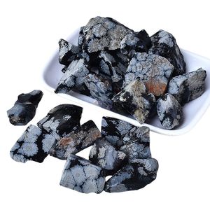Piedra de Obsidiana en Bruto Natural de Alta Calidad, Piedra de Nieve, para Decoración y Regalos Ecológicos - Product Image 3