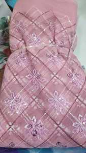 Cao theo yêu cầu Ấn Độ Nhà cung cấp Đảng mặc váy bánh sandwich chuỗi vải lưới với Thêu phong cách làm từ bông và vải tuyn - Product Image 3