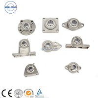 Roulements sphériques extérieurs en acier inoxydable Roulements de bloc d'oreiller Skf Boîtiers de roulement de bloc d'oreiller avec siège