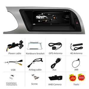 HFMidia MTK8581 Autoradio multimédia sans fil CarPlay Android 13 de 8,8 pouces pour AUDI 08-16 A5 S5 avec Bluetooth - Product Image 6