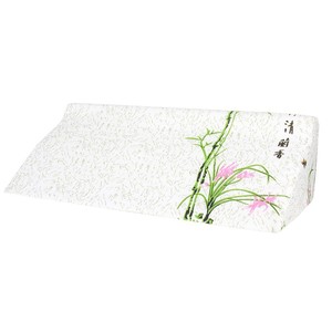 Houde Kangyuan Sponge <b>Triangle</b> <b>Pillow</b> R-Shaped Nursing Cushion For Side Lying Positioning Support Home Use - Product Image 1