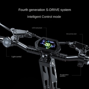 Patinete Eléctrico Plegable para Adultos, Impermeable IP65, 1200W, Doble Motor, 60km de Autonomía, Batería Extraíble, Carga Rápida en 1h, Zhejiang Yongkang, Almacén en Europa - Product Image 2