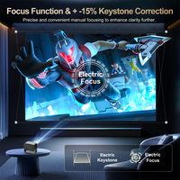 K1 Mini projecteur portable Android WIFI Home cinéma intelligent 4K Projecteurs Full Hd Téléphone portable Jeu vidéo Extérieur Projecteur LED