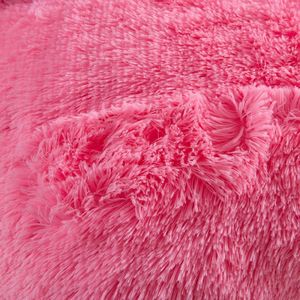 Parure de Lit Luxe en Velours de Vison Effet <span class=keywords><strong>Nuage</strong></span>, 4 Pièces, Ultra Douce, Épaisse et Chaude, Housse de <span class=keywords><strong>Couette</strong></span> en Peluche pour Chambre Moderne - Product Image 4