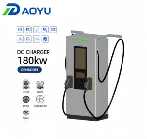 Cargador Rápido para Vehículos Eléctricos de Alta Eficiencia con Certificación TUV, 180kW, 380V CC, Interfaz CCS1/CCS2/GBT, Carga Segura Comercial para Exteriores, Global - Product Image 2