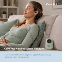 Stimulateur du nerf vague (VNS) portable à clip d'oreille, dispositif de relaxation et de bien-être pour le soulagement du stress et l'aide au sommeil