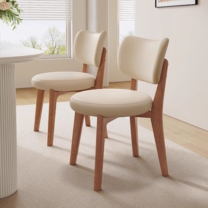 Sedia <span class=keywords><strong>in</strong></span> <span class=keywords><strong>Legno</strong></span> Massello, Stile Semplice e Moderno, Scandinavo e Italiano, Lusso Leggero, Set <span class=keywords><strong>Tavolo</strong></span> e Sedie da Pranzo con Schienale - Product Image 4