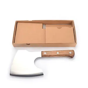 Cuchillo chino de alta resistencia para cortar carne, utensilio de cocina grande para cortar