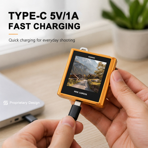 Nouvel appareil photo numérique 2.5K 64MP 2026 avec écran carré IPS 1.4 pouces, zoom 16X et enregistreur vidéo multilingue pour débutants en vlogging YouTube - Product Image 2
