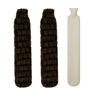 Belle bouteille thermos chauffante à longue bande avec manchon en <span class=keywords><strong>peluche</strong></span> détachable - Product Image 2