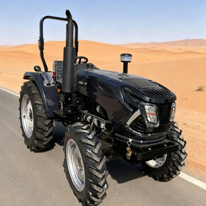 Tracteur agricole chinois Luoyang rouge 4x4, moteur diesel, type à roues, haute productivité, machines agricoles - Product Image 3