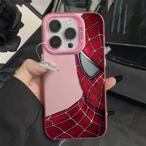 Funda de Teléfono al por Mayor con Diseño de <span class=keywords><strong>Spider</strong></span>-<span class=keywords><strong>Man</strong></span> para iPhone 17, Estilo de Película, Carcasa de <span class=keywords><strong>PC</strong></span> para iPhone 16 15 14 13 12 11 Pro Max - Product Image 5