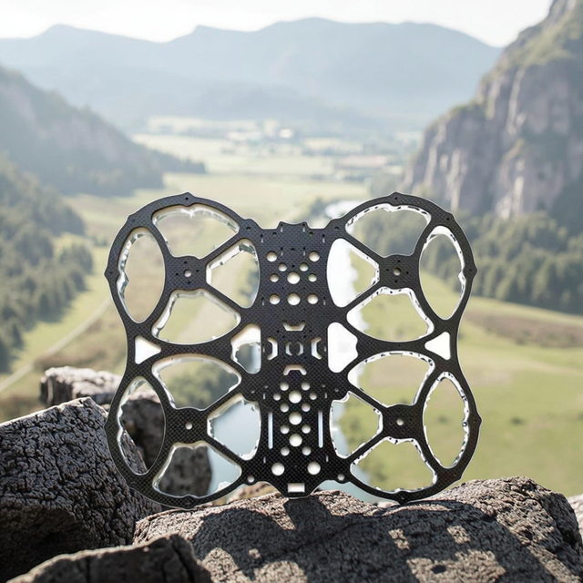 High Performance 10 Inch Carbon Fiber FPV Drone Frame Kit for Long Range Aerial Photography