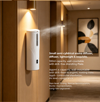 Diffuseur d'huiles essentielles léger sans eau 100 ml, mural ou de table, contrôle par application, minuterie, machine à parfum pour hôtel et maison, OEM, 3W, garantie 1 an