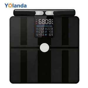 Balance connectée intelligente de composition corporelle pour salle de bain, <span class=keywords><strong>avec</strong></span> suivi de la forme physique et revêtement ITO premium, compatible SDK - Product Image 2