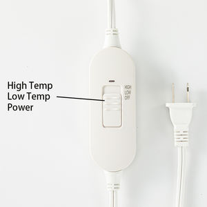 Coussin chauffant électrique avec protection contre la surchauffe, réglage de la chaleur en 2 étapes, coussin chauffant en PVC lavable pour soulager les tensions - Product Image 2