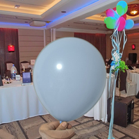Kit de décoration transfrontalier avec guirlande de ballons en latex pour Noël, anniversaires, Fête des Mères et fêtes du Ramadan - Fournitures de scène avancées