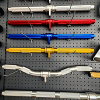 Poignées d'entraînement en aluminium pour machines de fitness créatives, accessoires de câble pour barres de traction et barres de musculation