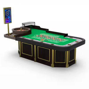 Mesa de Juego de Ruleta de Madera Sólida CTSOK <span class=keywords><strong>Euro</strong></span> Club, de Lujo y Personalizada, Premium y Profesional para <span class=keywords><strong>Casino</strong></span>, Juegos de Azar y Mahjong - Product Image 4