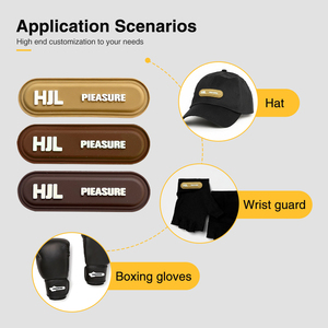 Patch en <span class=keywords><strong>PVC</strong></span> motif Lion Courage pour sac à dos, veste, vêtements – Décoration durable, logo personnalisable, accessoire <span class=keywords><strong>de</strong></span> mode - Product Image 2