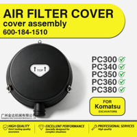 Ensemble de couvercle de filtre à air 6001841510 600-184-1510 pour excavatrice Komatsu PC300 PC340 PC350 PC360 PC380