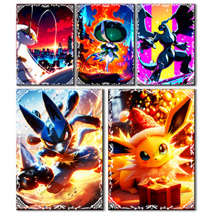 Boîte Cadeau <span class=keywords><strong>de</strong></span> Haute Qualité pour Cartes à Collectionner Pokémon Vintage, avec Aimants <span class=keywords><strong>de</strong></span> Combinaison et Porte-Cartes Magnétique pour Cartes Polaroid <span class=keywords><strong>Pikachu</strong></span> - Product Image 4