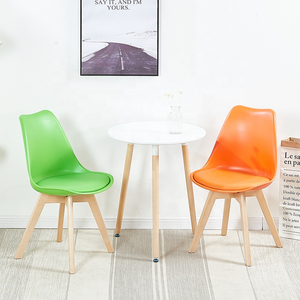Restaurant <strong>Chair</strong> Wholesale <strong>Blue</strong> Nordic Style Wooden Leg Solid Contemporary <strong>Dining</strong> <strong>Chair</strong> - Product Image 5