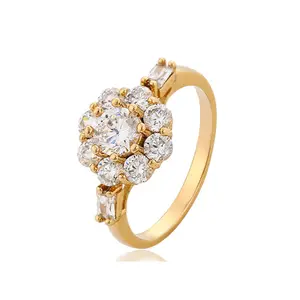 12774 Xuping jewelry wedding rings, imperial gold plated rings jewelry