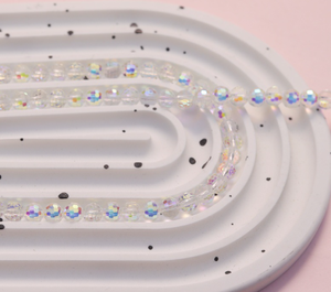 Verre Cristal Multi-facettes Boule Perles Coloré Laser Vent Flash Bracelet Verre Perles Lâches DIY Bracelet Prix - Product Image 2