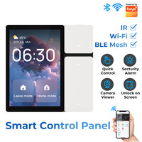 SIXWGH Mini Panel táctil PC 220V Voltaje máximo 16A Corriente máxima Smart Life App Internacional UE Reino Unido WiFi Ethernet