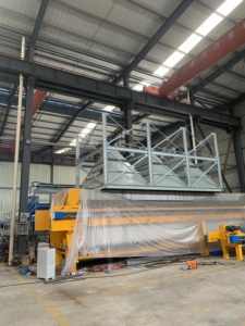 Automatische Kamerplaat En Frame Membraanfilterpers Voor Slibontwatering - Product Image 2