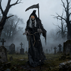 Nouveauté : Accessoires d'horreur animatroniques personnalisés, réalistes, fantômes et zombies, vente chaude pour Halloween et maisons hantées, directement de l'usine - Product Image 3