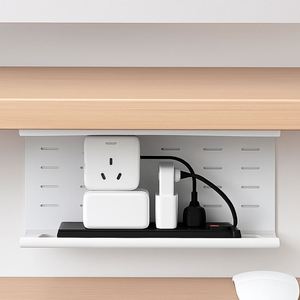<b>Cable</b> Tie Holder <b>Mini</b> Desktop Electric Charger Fiber Optic <b>Cable</b> Tray Manufacturer Loop Marker Hole Organizer <b>Usb</b> Holder - Product Image 1