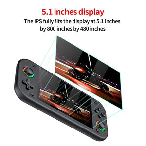 Consola de Juegos Portátil M26, Pantalla de 5.1 Pulgadas, Resolución 800x480, 64 GB, Sistema Linux, Consola de Videojuegos Retro Clásica con 20000 Juegos, Wi-Fi - Product Image 3