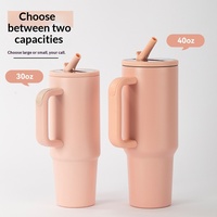 Tasses de voiture et mugs à bière personnalisables avec logo, en acier inoxydable 304, étanches, à double paroi, isolées sous vide, écologiques, avec cuillère intégrée
