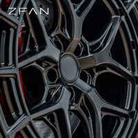 Jantes forgées en fibre de carbone ZFAN 2/3 pièces 18-26 pouces 40 mm concaves profondes 5x112 5x120 pour Urus GTR BMW M3 Audi RS6 C8