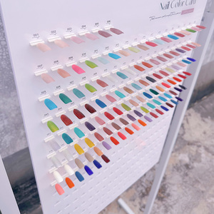 Nail Enhancement Comparison <strong>Display</strong> <strong>Panel</strong> Removable Acrylic High-grade Nail Polish Gel Color Card Comparison <strong>Display</strong> <strong>Panel</strong> - Product Image 1