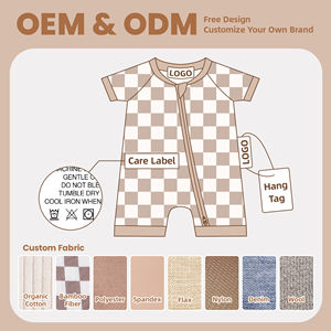 Ensemble de vêtements d'été en coton pour nouveau-né OEM ODM, <span class=keywords><strong>gilet</strong></span> et short personnalisés avec logo pour bébé fille, 2 pièces, ensembles de vêtements pour tout-petit garçon - Product Image 2