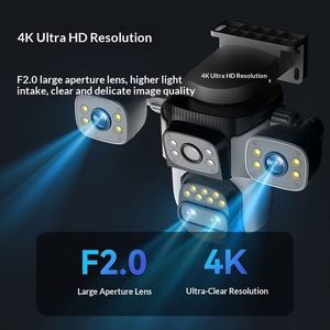 Nouvel arrivage : Caméras de sécurité agricoles 4 canaux IP54 pour poste de garde, avec ampoule CCTV et accessoires, idéales pour l'<span class=keywords><strong>immobilier</strong></span>. - Product Image 3