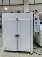 Oven Pengering Sirkulasi Udara Panas JM 304 Stainless Steel Hemat Energi Motor Listrik/Pemanas Gas Daya 20KW untuk Pengeringan Makanan