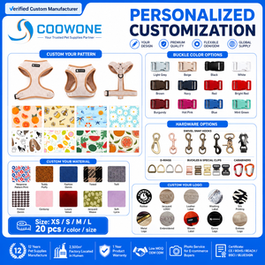 Arnés para Perro sin Tirones OEM ODM, Arnés de Lujo Personalizado de Diseño Innovador para Perros, Arnés para Perro de Diseño Exclusivo - Product Image 5