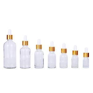 Wholesale 5ml 10ml 15ml 20ml 30ml 50ml <b>100ml</b> Amber Clear Blue Green <b>Glass</b> Dropper <b>Bottle</b> Empty Essential Oil <b>Bottle</b> - Product Image 4