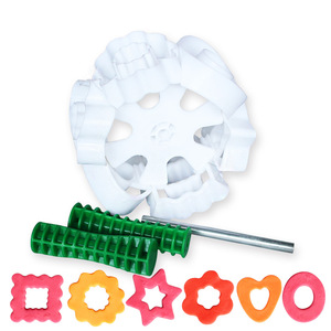 Donut Rolling Mold Plastic Set For Cake Fondant Baking DIY Tools Cookie Cutter - Product Image 2