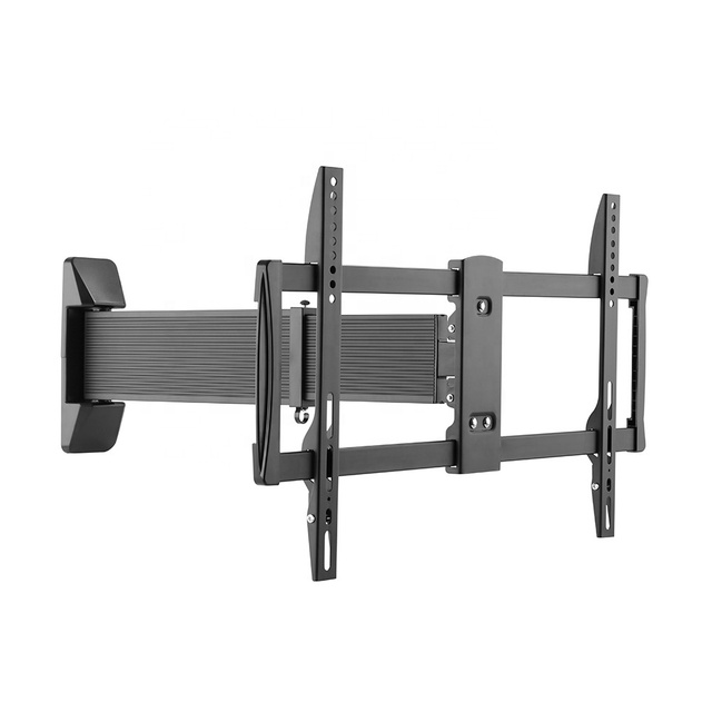 LUMI Aluminum Slim Sliding Full-Motion Curved & Flat Panel TV Wall Mount for Most 37"-80" Curved & Flat Panel TVs | LPA35-462