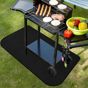 Estera impermeable a prueba de aceite para chimenea de barbacoa, estera para fogatas, almohadilla para <span class=keywords><strong>parrilla</strong></span> ignífuga de doble cara, estera grande debajo de <span class=keywords><strong>la</strong></span> <span class=keywords><strong>parrilla</strong></span> para <span class=keywords><strong>parrilla</strong></span> al aire libre - Product Image 5