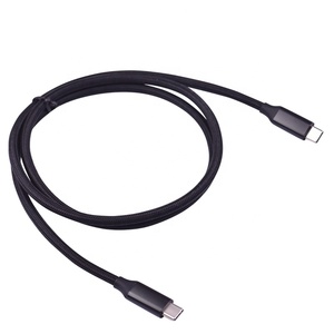 Nhà Sản Xuất OEM Chất Lượng Cao 1M 2M 3M 3ft <span class=keywords><strong>6ft</strong></span> 10ft Nylon Bện <span class=keywords><strong>USB</strong></span> Loại C Cổng Pd Nhanh Chóng Sạc 240W 5A <span class=keywords><strong>USB</strong></span> Cáp Với Logo - Product Image 1