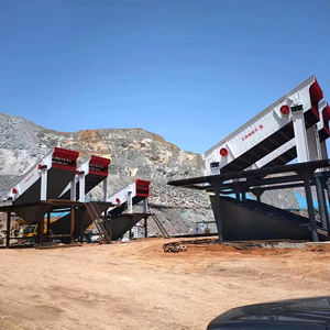 खदान पत्थर की स्क्रीनिंग और रेत बजरी पृथक्करण के लिए उच्च क्षमता खनन कंपन स्क्रीन - Product Image 3